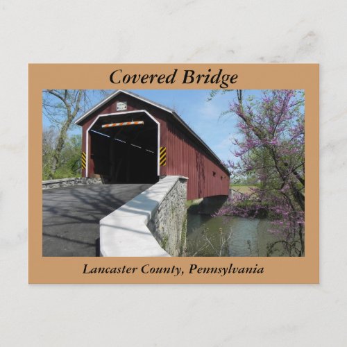 Covered Bridge _ Postcard