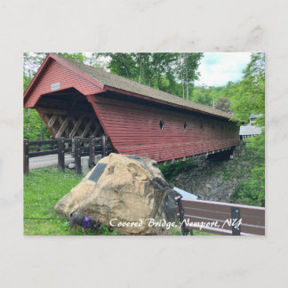 Covered Bridge Postcard