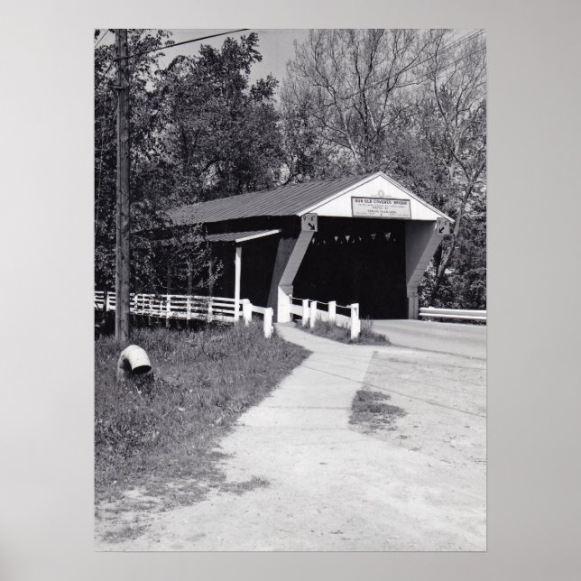 Covered Bridge Poster (Front)