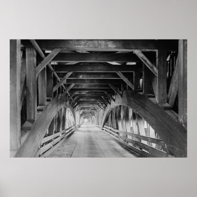Covered Bridge Poster (Front)
