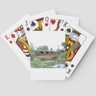 Covered Bridge Summer Poker Cards