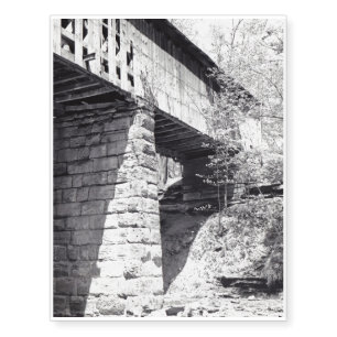 Covered Bridge Temporary Tattoos