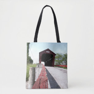Covered Bridge Tote Bag