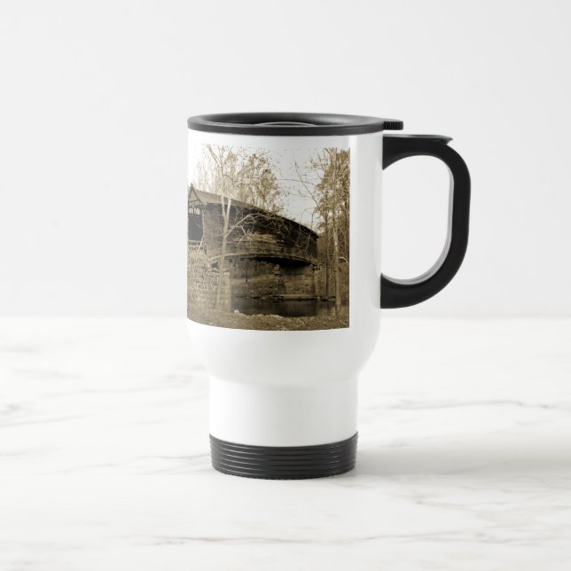 Covered Bridge Travel Mug (Right)