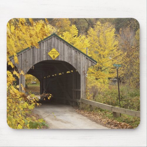 Covered bridge Vermont USA 2 Mouse Pad