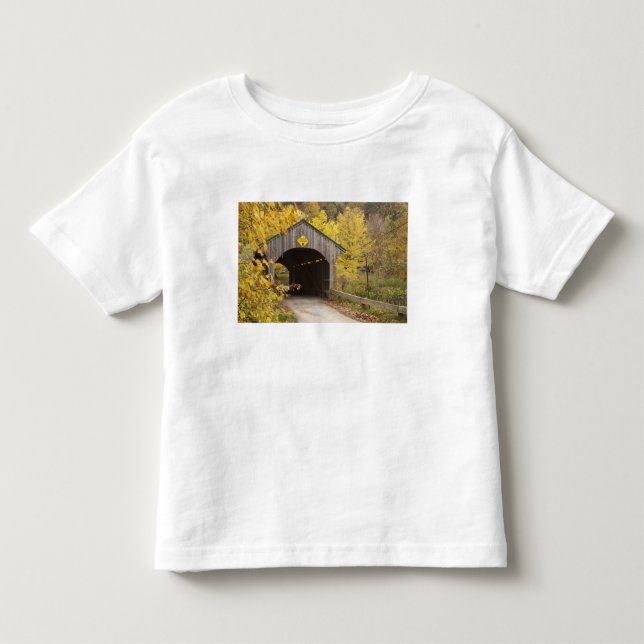 Covered bridge, Vermont, USA 2 Toddler T-shirt (Front)