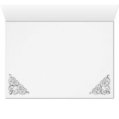 Covered Bridge Watson Mill St Park Hello Note Card (Inside Horizontal (Bottom))