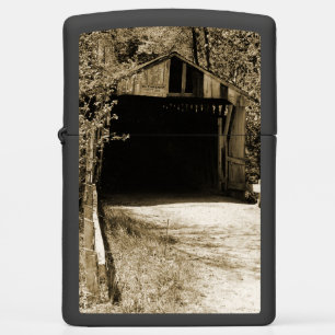 Covered Bridge Zippo Lighter