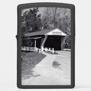 Covered Bridge Zippo Lighter