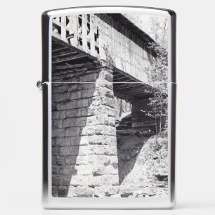 Covered Bridge Zippo Lighter