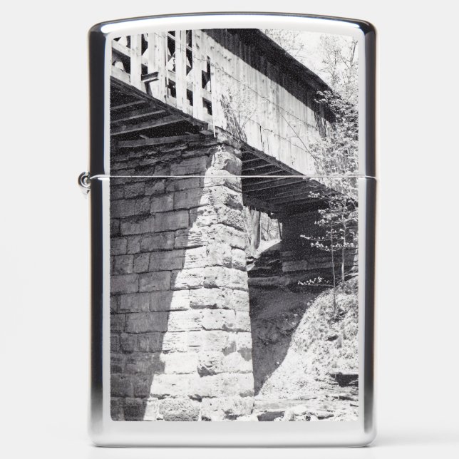 Covered Bridge Zippo Lighter (Front)