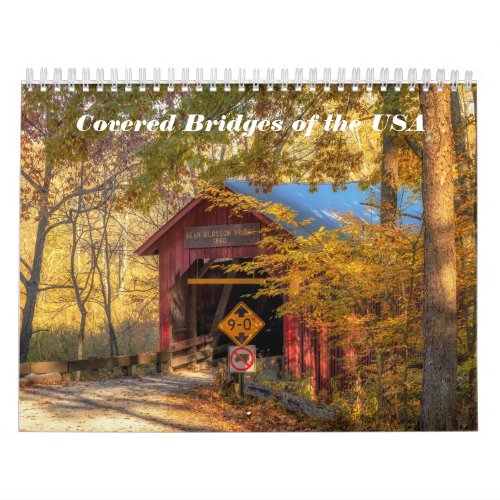 Covered Bridges of the USA Calendar
