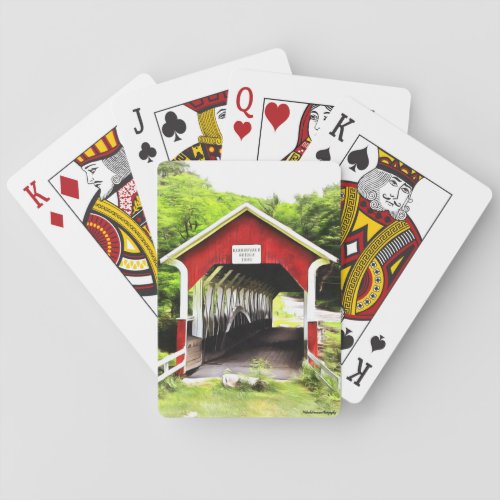 Covered Bridges Playing Cards