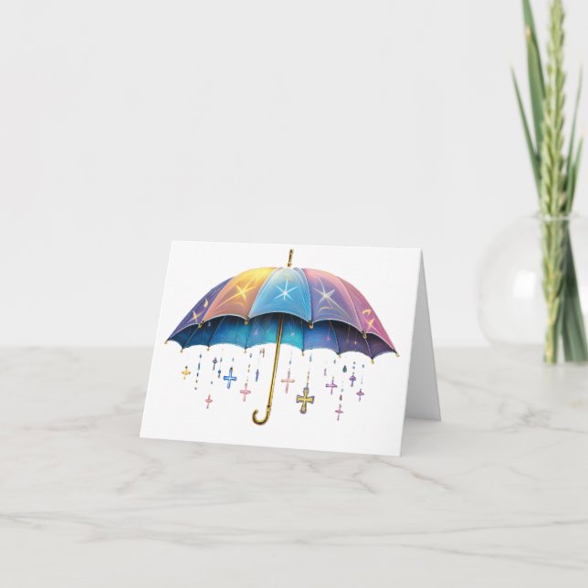 Covered by Faith  Thank You Card (Front)