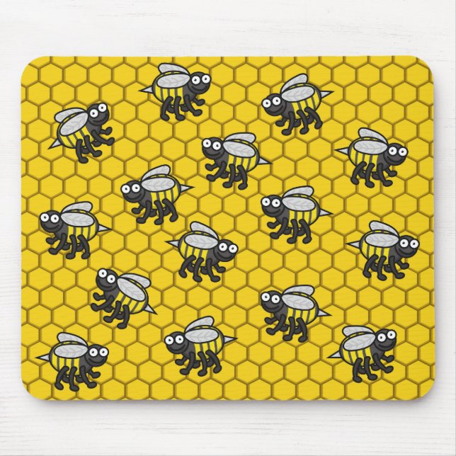 Covered in Bees Mousepad 2 (Front)