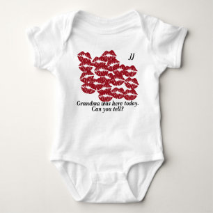 Covered in Kisses Customizable Baby Bodysuit