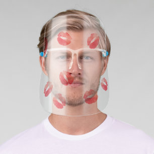 Covered In Kisses Face Shield
