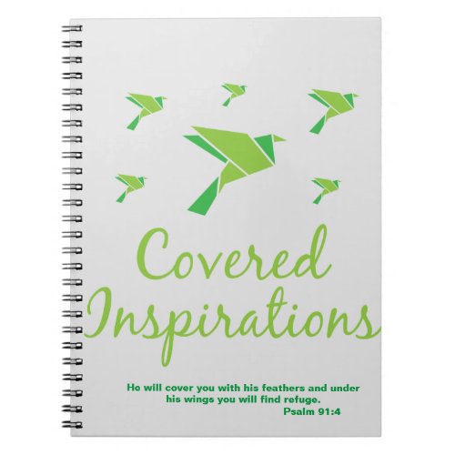 Covered Inspirations Spiral Photo Notebook