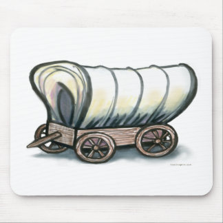 Covered Wagon Mouse Pad