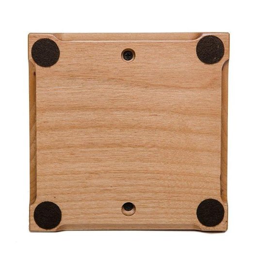 Covered with Fur Small Maple Wood Pet Urn (Base)