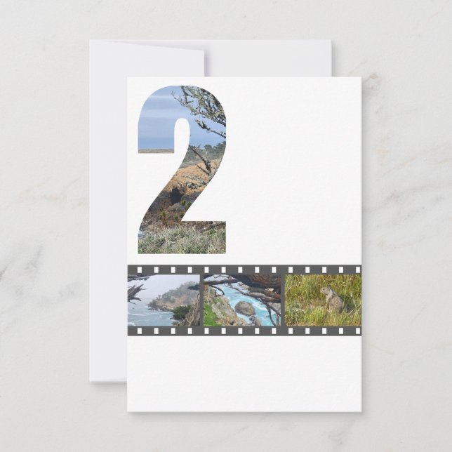 covered with multi frames invitation (Front)