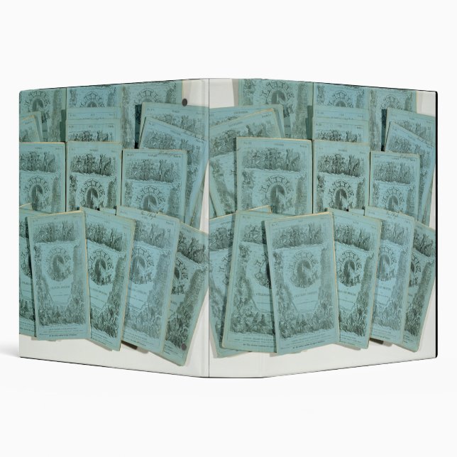 Covers from the Monthly Issues of 'Little Dorrit' Binder (Background)