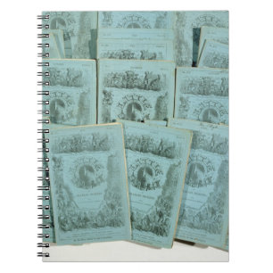 Covers from the Monthly Issues of 'Little Dorrit' Notebook