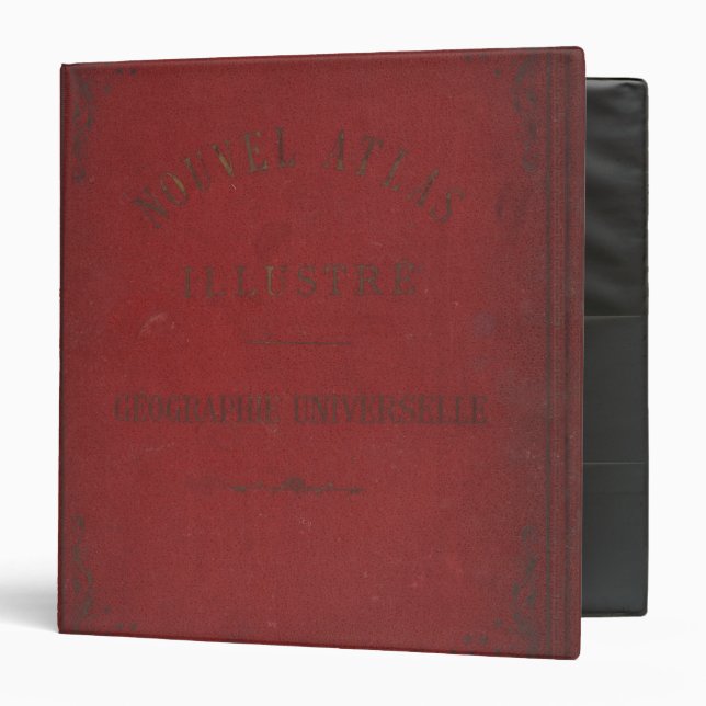 Covers Nouvel Atlas 3 Ring Binder (Front/Inside)