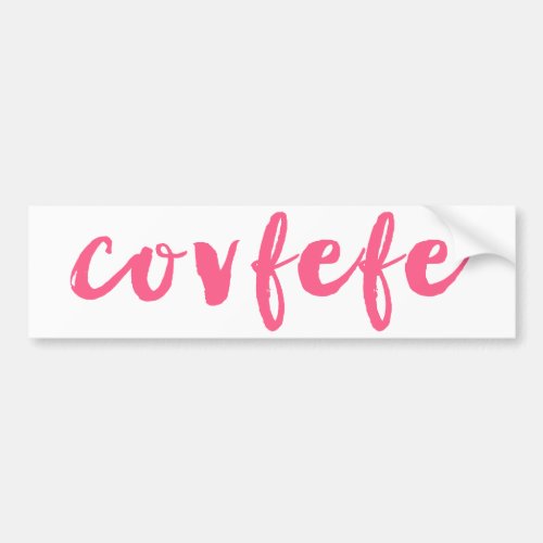 Covfefe Bumper Sticker