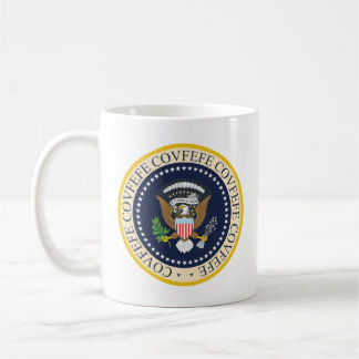 COVFEFE PRESIDENTIAL SEAL COFFEE MUG