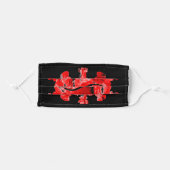 COVID-19 ADULT CLOTH FACE MASK (Front, Folded)