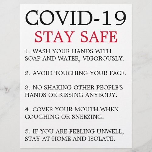 Covid_19 Advice Flyer