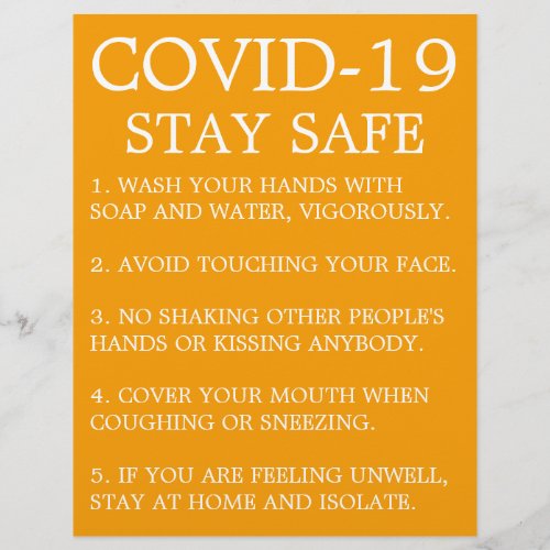 Covid_19 Advice Flyer