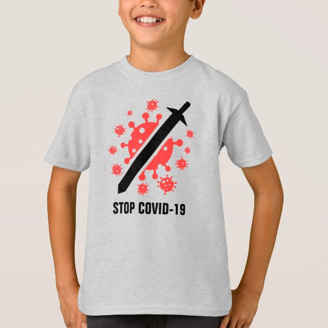 COVID-19 Boys Tee (Front)
