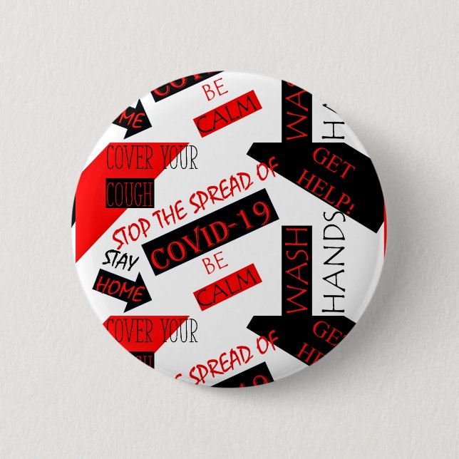 Covid-19 Button (Front)