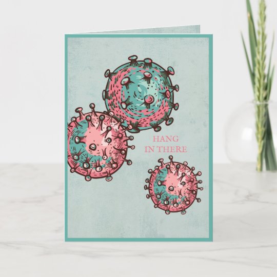 Covid 19 Corona Virus | Get Well | Encouragement Card | Zazzle.com