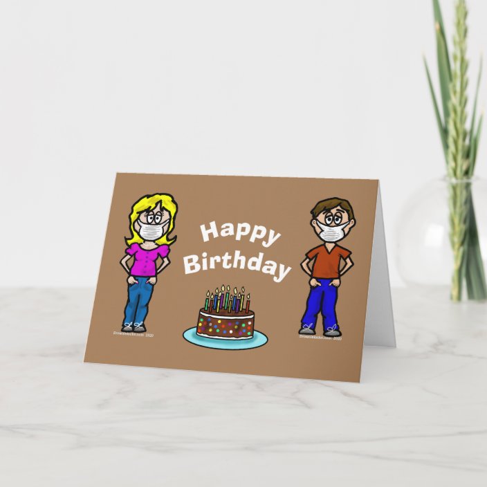 COVID19 Funny Birthday Card