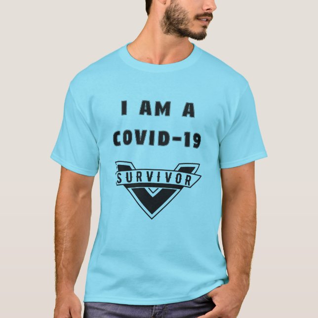Covid 19 Survivor T-Shirt (Front)