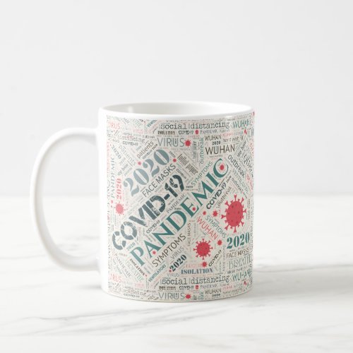 Covid_19 Text Design Color2 ID742 Coffee Mug
