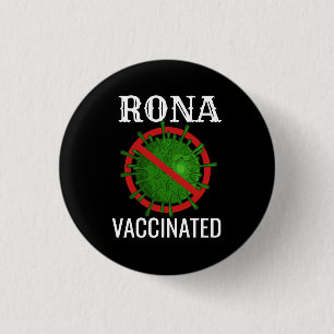 CoVid-19 Vaccinated Button