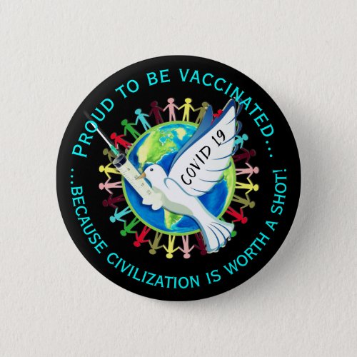 Covid 19 Vaccination Button