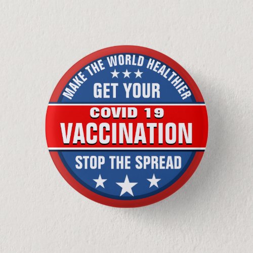 Covid 19 Vaccination Button