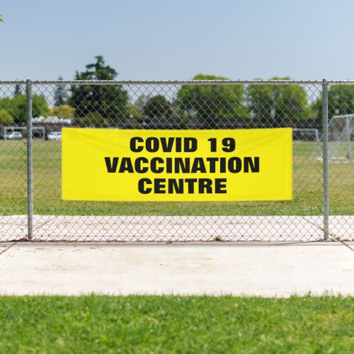 Covid 19 vaccination centre site location banner