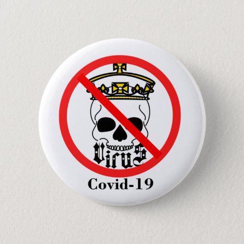 covid 19 virus prevention coronavirus button