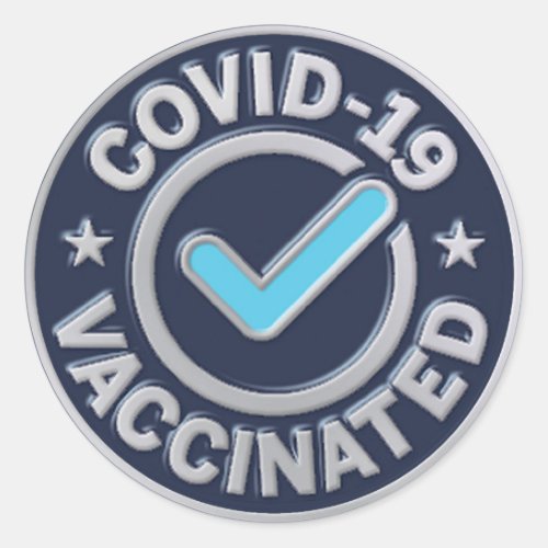 Covid_9 Vaccinated Sticker
