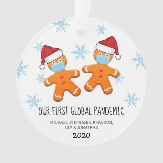 Covid Christmas 2020 Commemorate Ornament