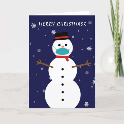 Covid Christmas card | Zazzle