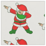 covid christmas face mask santa claus dabbing fabric