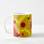 Covid Coffee Mugs yellow/red