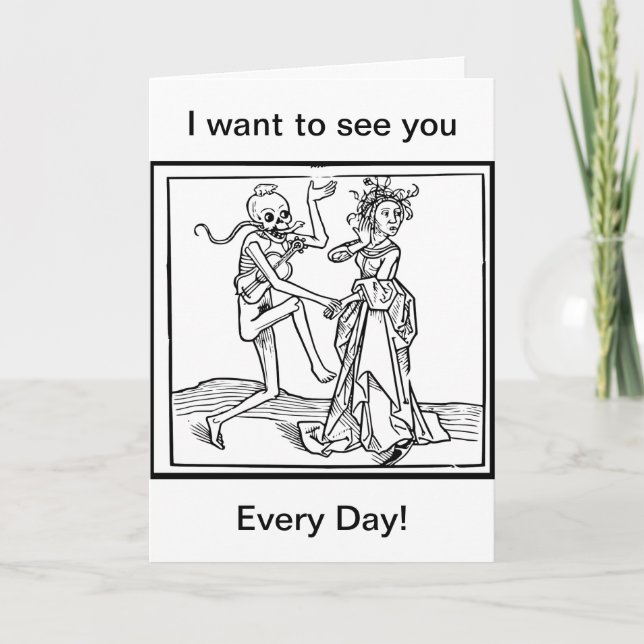 Covid Missing You Holiday Card (Front)